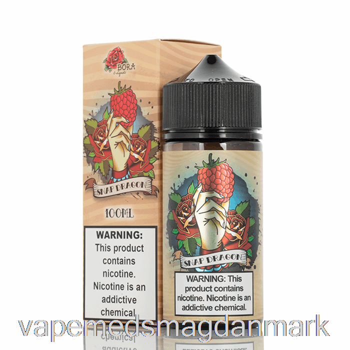 Vape Uden Nikotin Snap Dragon - Bora Serie - Shijin Vapor - 100ml 0mg